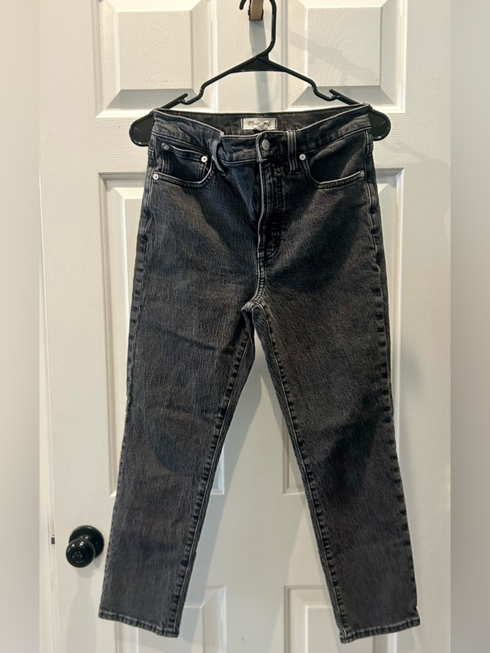 Madewell Perfect Vintage Jeans Black Wash sz 27